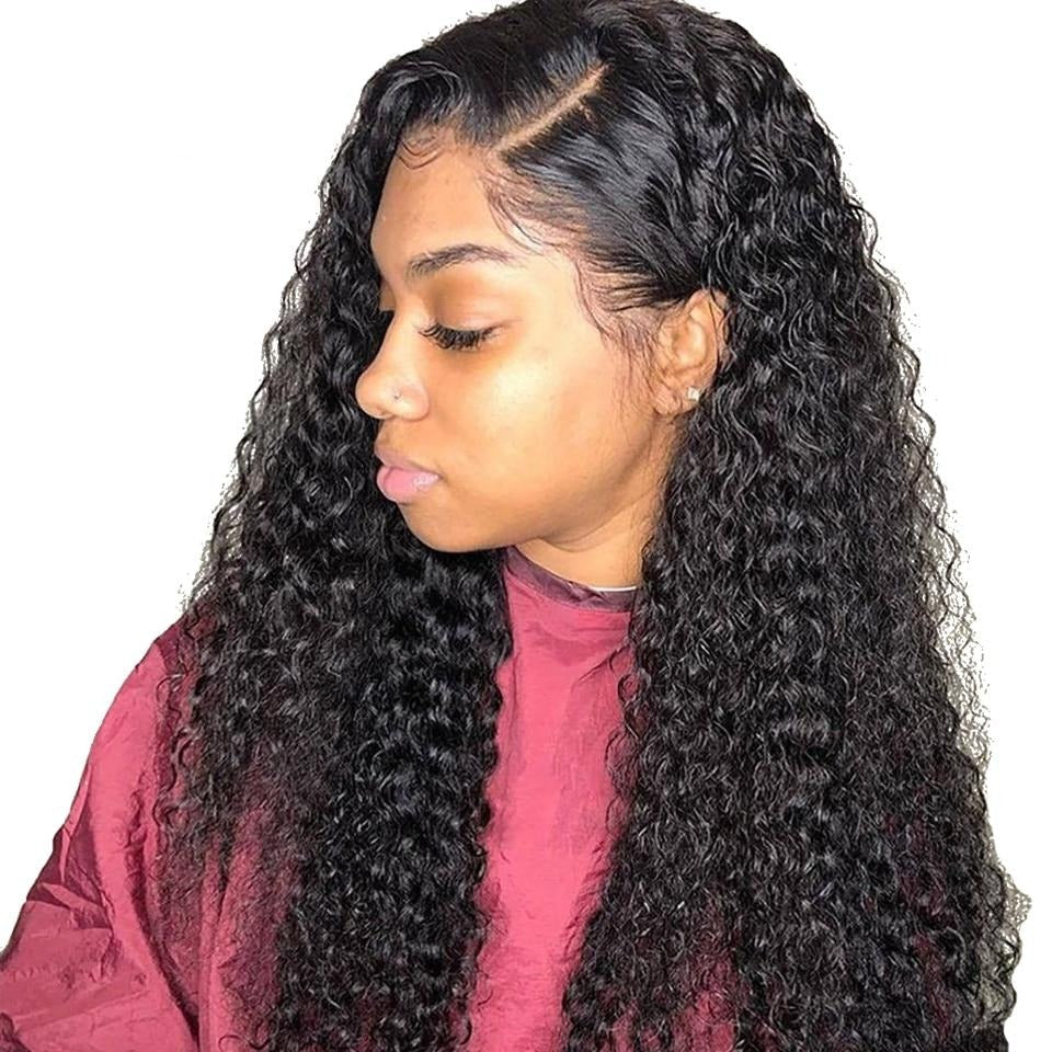 Kinky Curly Bundles with 4x4 Closure Human Hair