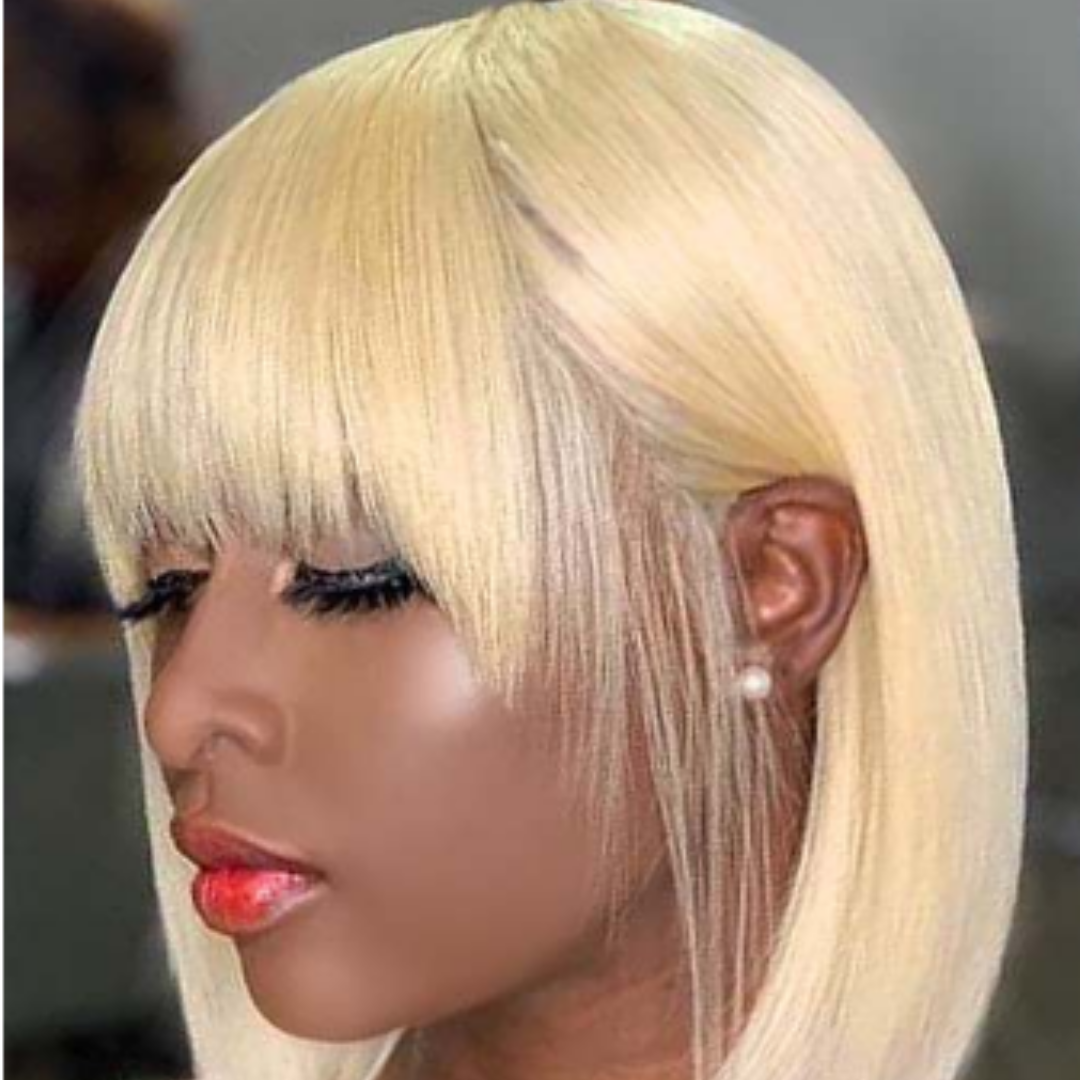 613 Blonde Bob - Pre-Plucked 4x4 Lace Closure Wig