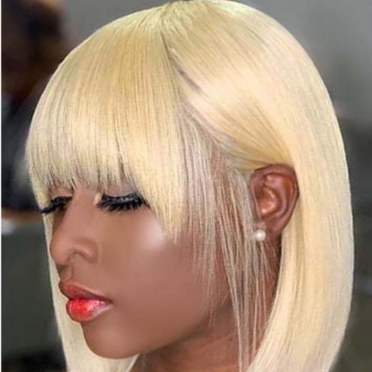 613 Blonde Bob - Pre-Plucked 4x4 Lace Closure Wig