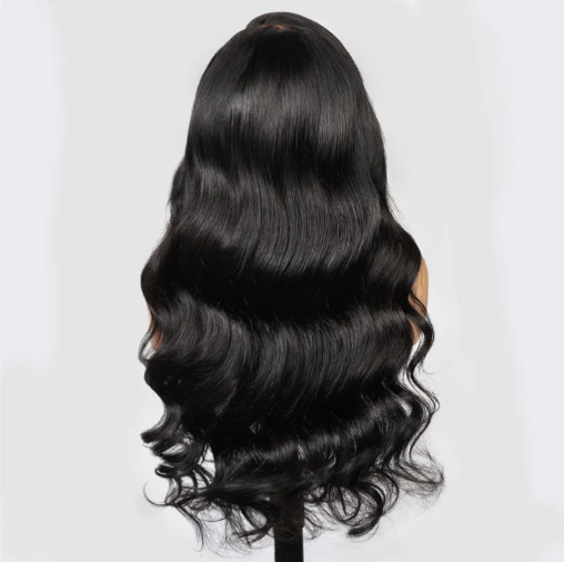 Glue-less Natural Body Wave 7x6 Lace 180% Density Wig