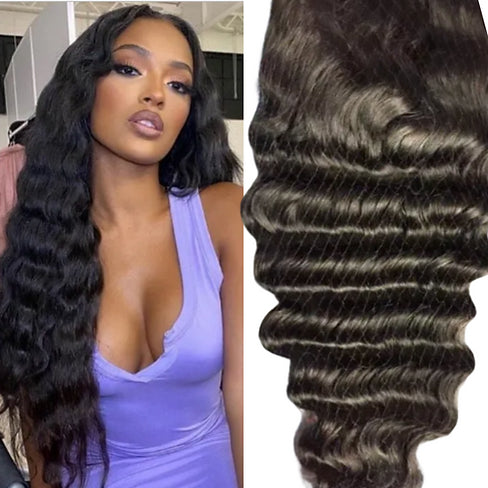 Loose Deep Wave 4x4, 13x4 Lace Front 150%  & 180% Density Human Hair