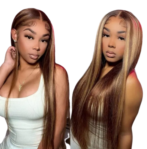 T-Part, 13x4 Lace Front Honey Blonde Ombre Wig