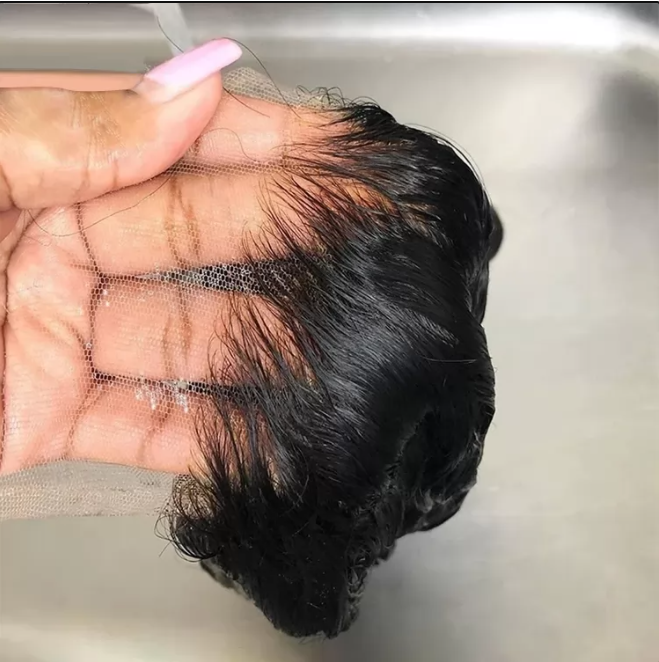 Invisible HD Lace Frontal 5x5 Lace Closure With Baby Hair Straight Remy Human Hair Melt Skins Hd Lace Transparent