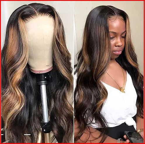 #FB30 Color 13x4 Body Wave T-Part Human Hair Wig